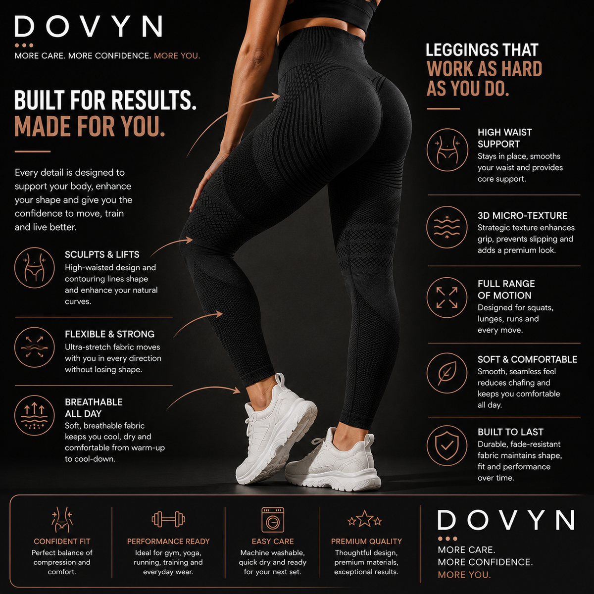 DOVYN™ Sculpt Seamless Leggings