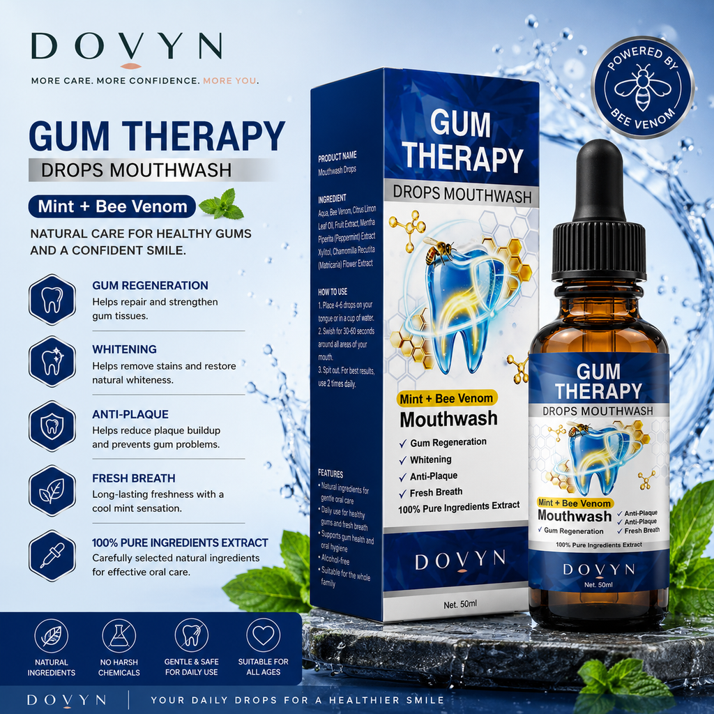 Beefact™ Gum Therapy Mint + Bee Venom Drops