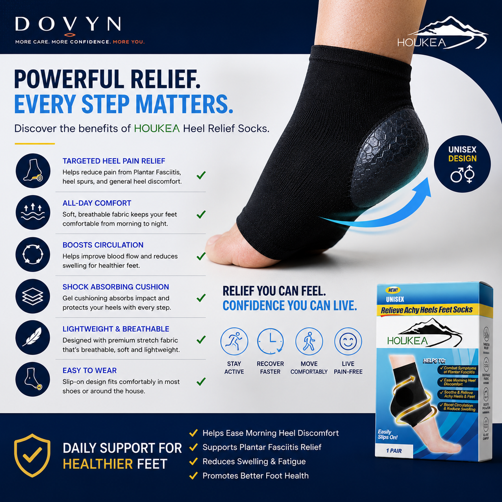 Houkea™ Heel Comfort Compression Sleeves