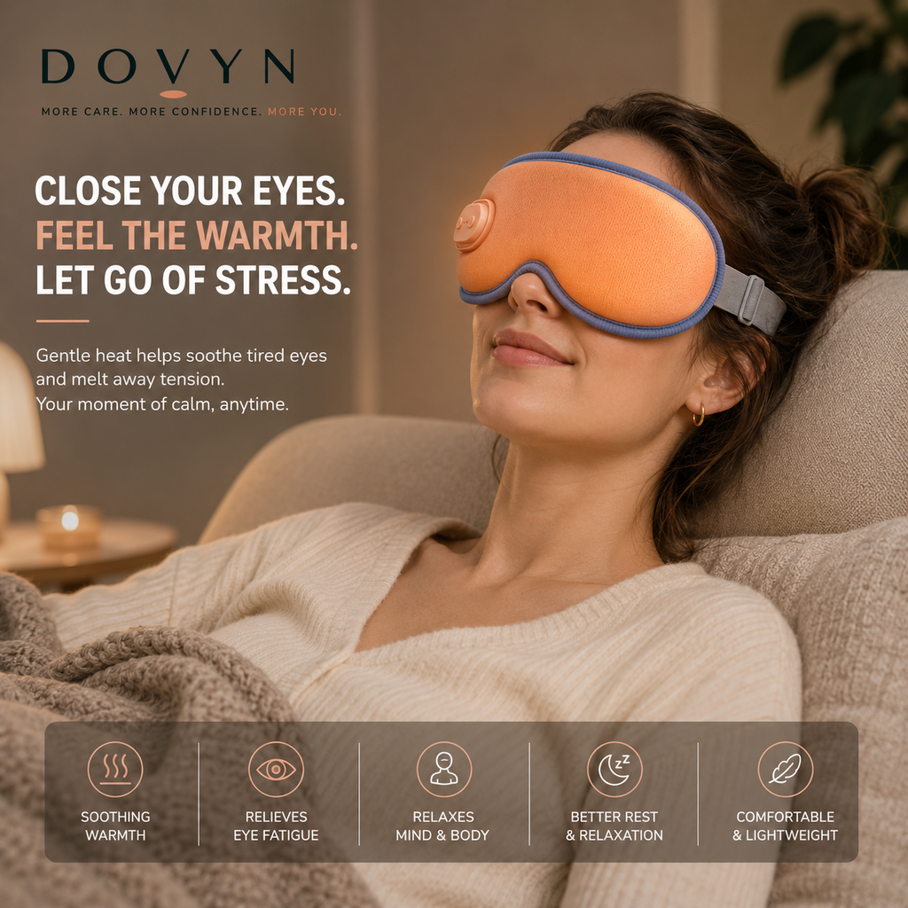 Emberest™ 3-Level Heated Eye Mask