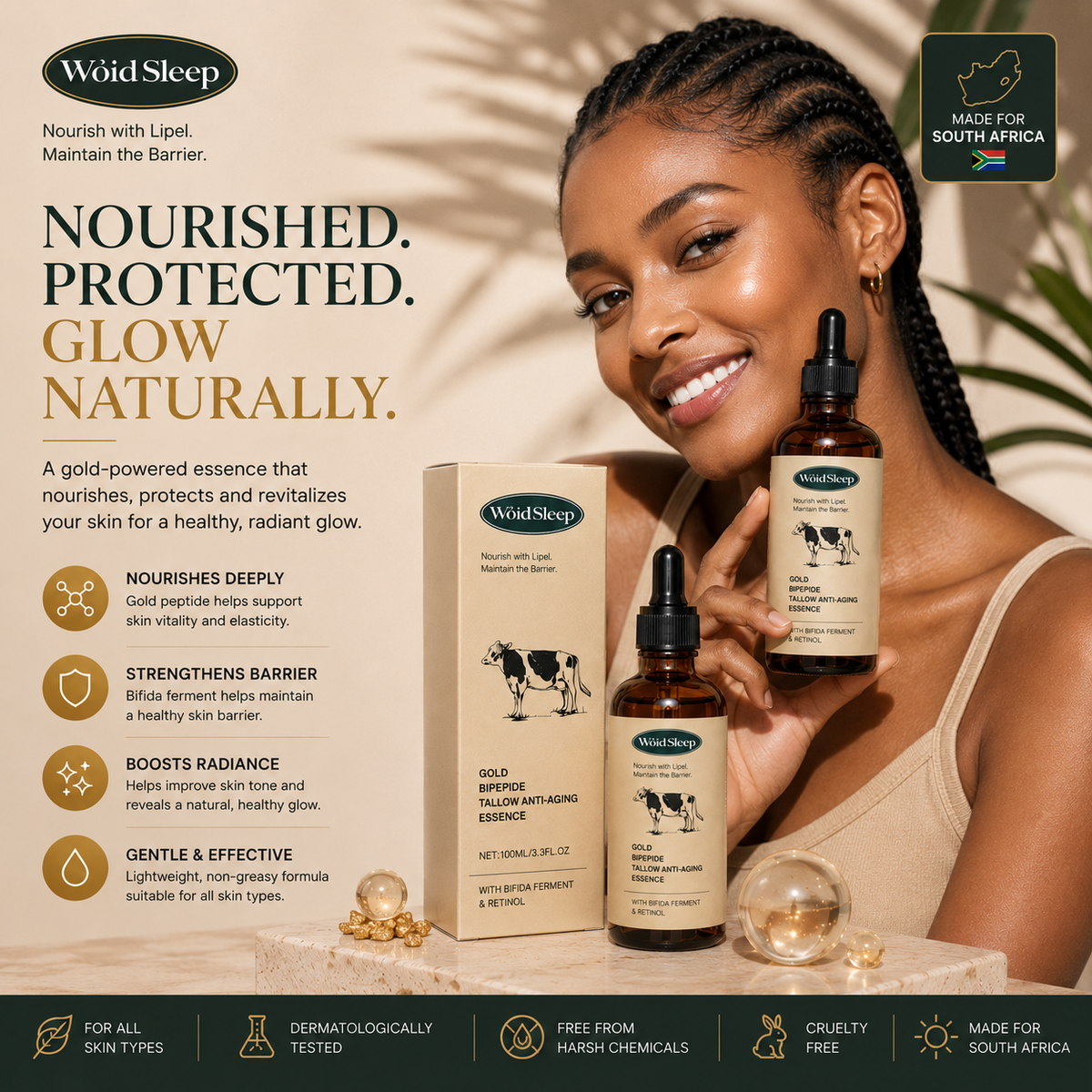 Talloura™ Gold Peptide Tallow Essence