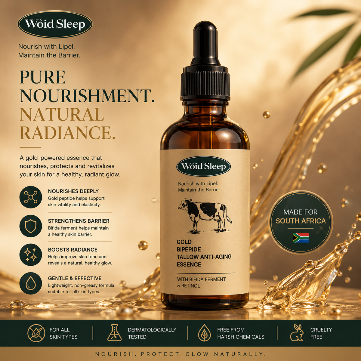 Talloura™ Gold Peptide Tallow Essence